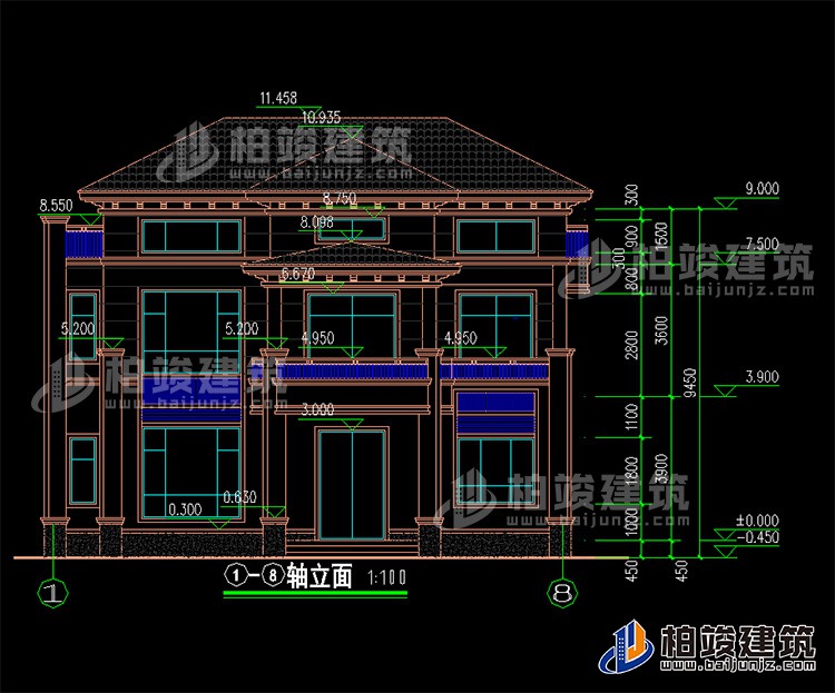 正立面